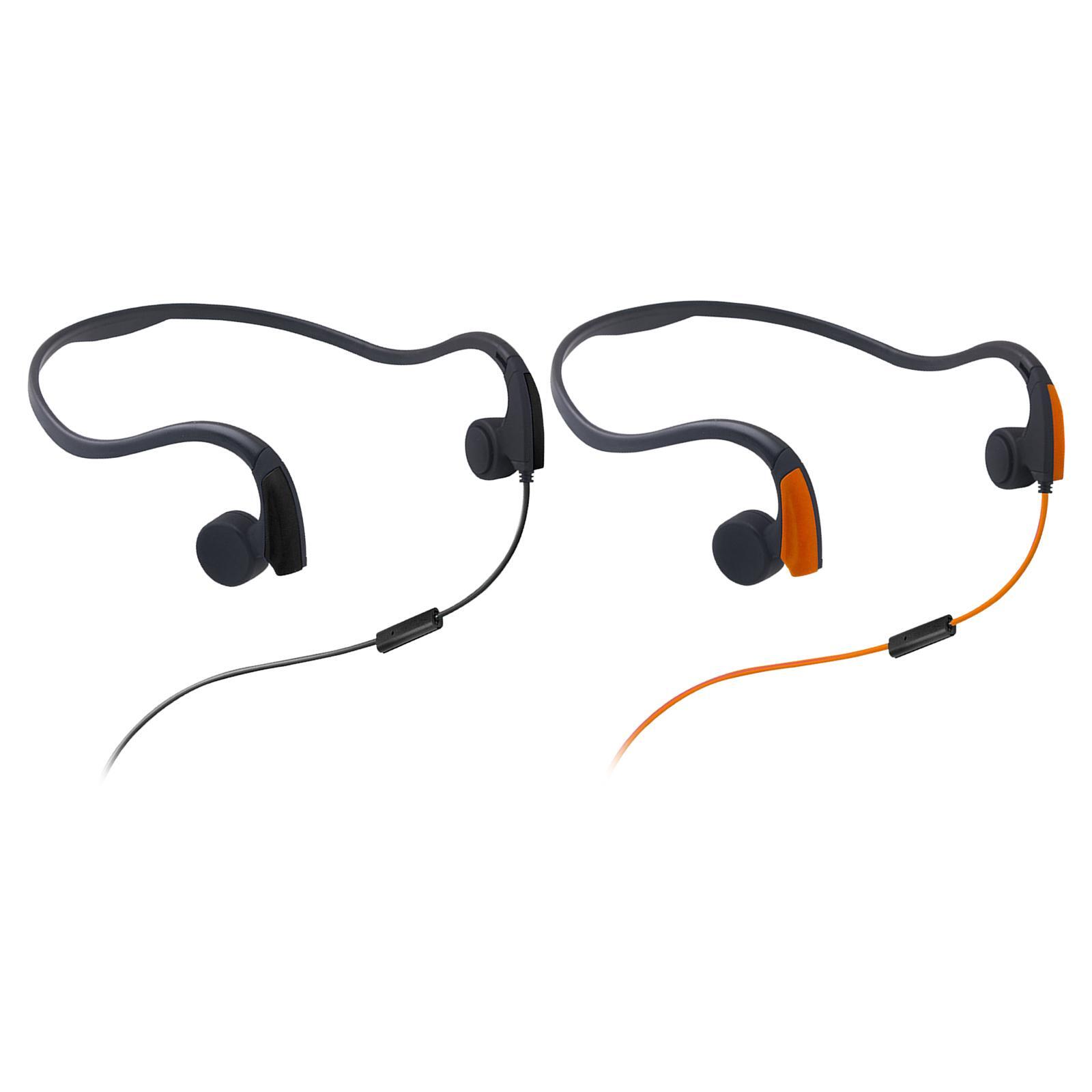 سماعة رأس سلكية ذات توصيل عظمي - مراجعة Bone Conduction Running Headphones وسعره