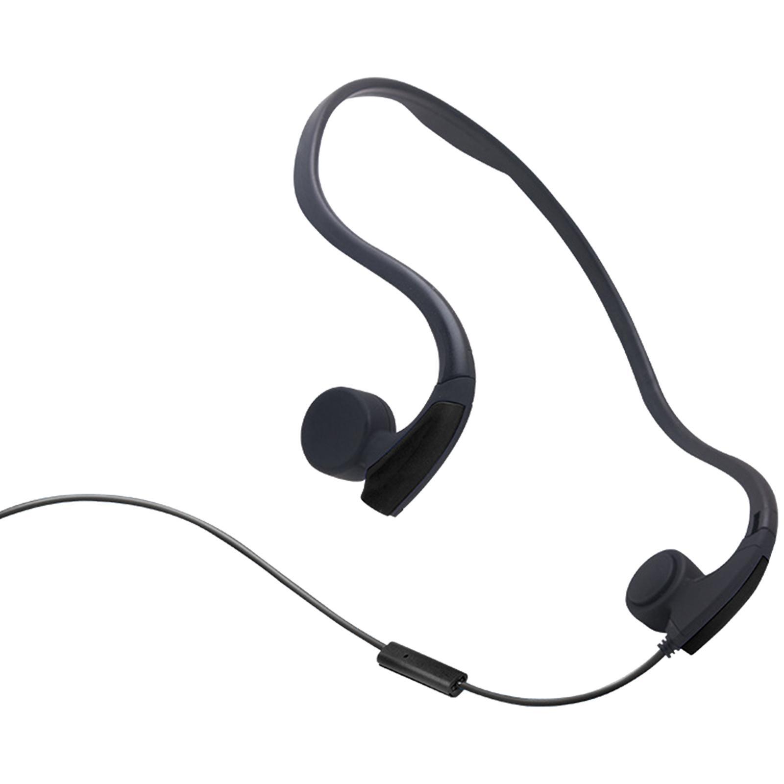 سماعة رأس سلكية ذات توصيل عظمي - مراجعة Bone Conduction Running Headphones وسعره