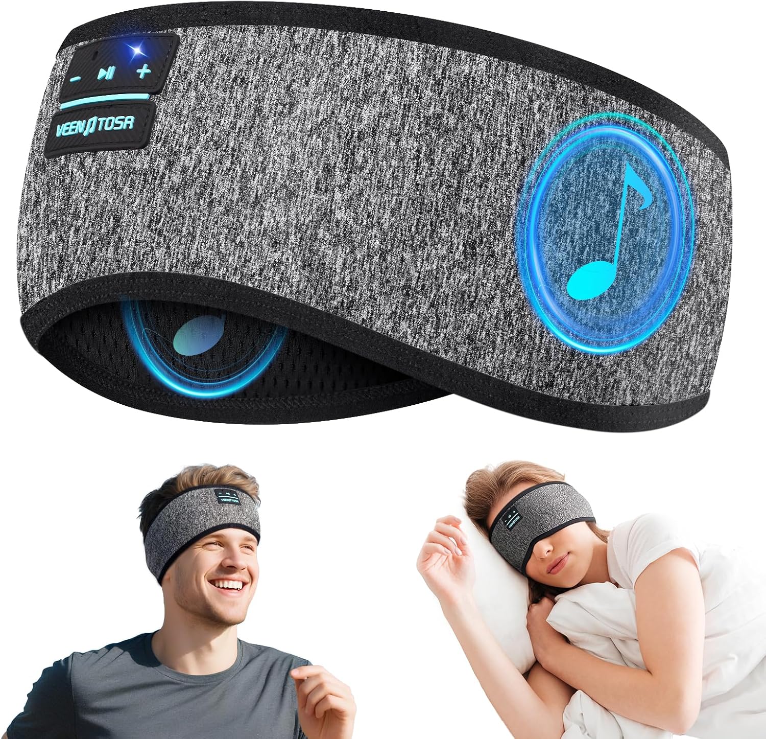 سماعات بلوتوث الرياضة الجانب ا - مراجعة Sleep Mask Headphones Bluetooth وسعره