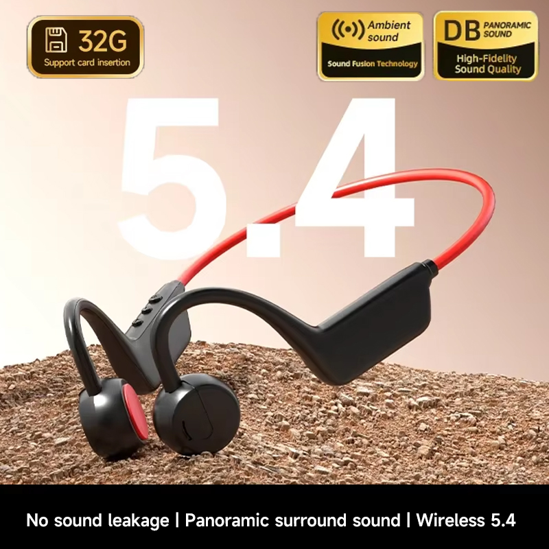 سماعات أذن بلوتوث بتقنية التوص - مراجعة Bone Conduction Running Headphones وسعره