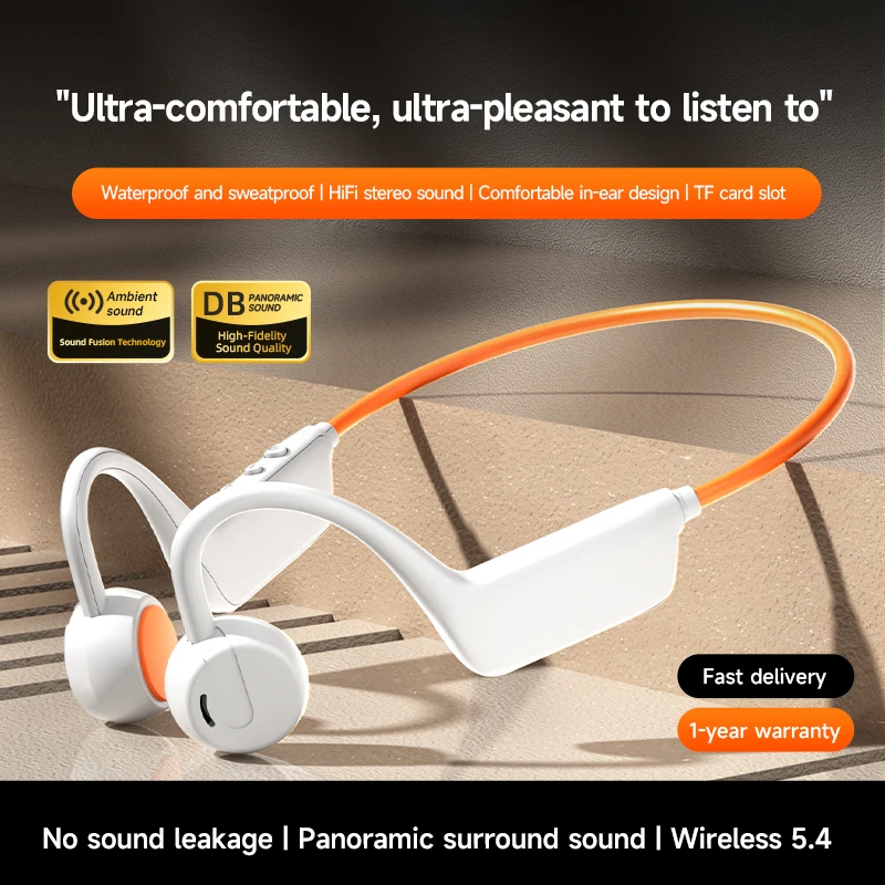 سماعات أذن بلوتوث بتقنية التوص - مراجعة Bone Conduction Running Headphones وسعره