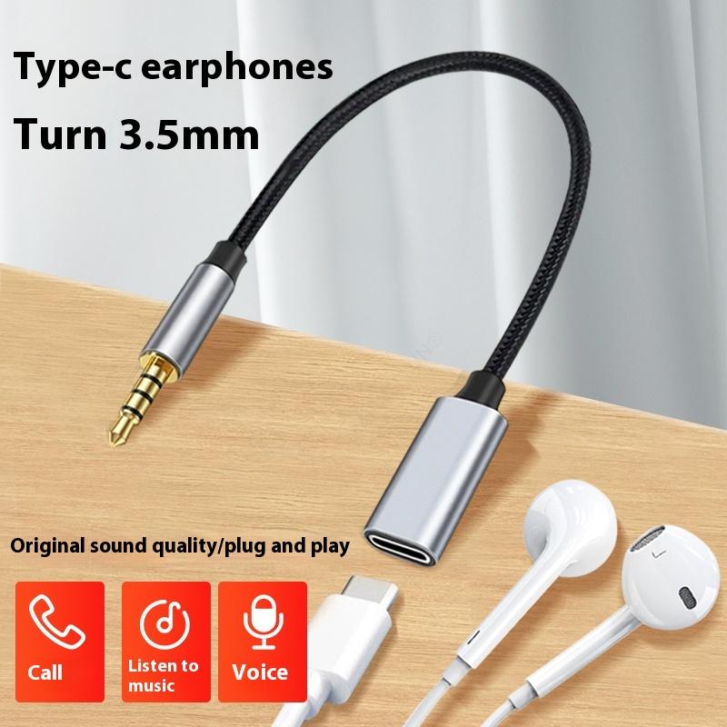 1 قطعة ملحقات الكمبيوتر اللوحي - مراجعة Type C Wired Earphones With Mic وسعره