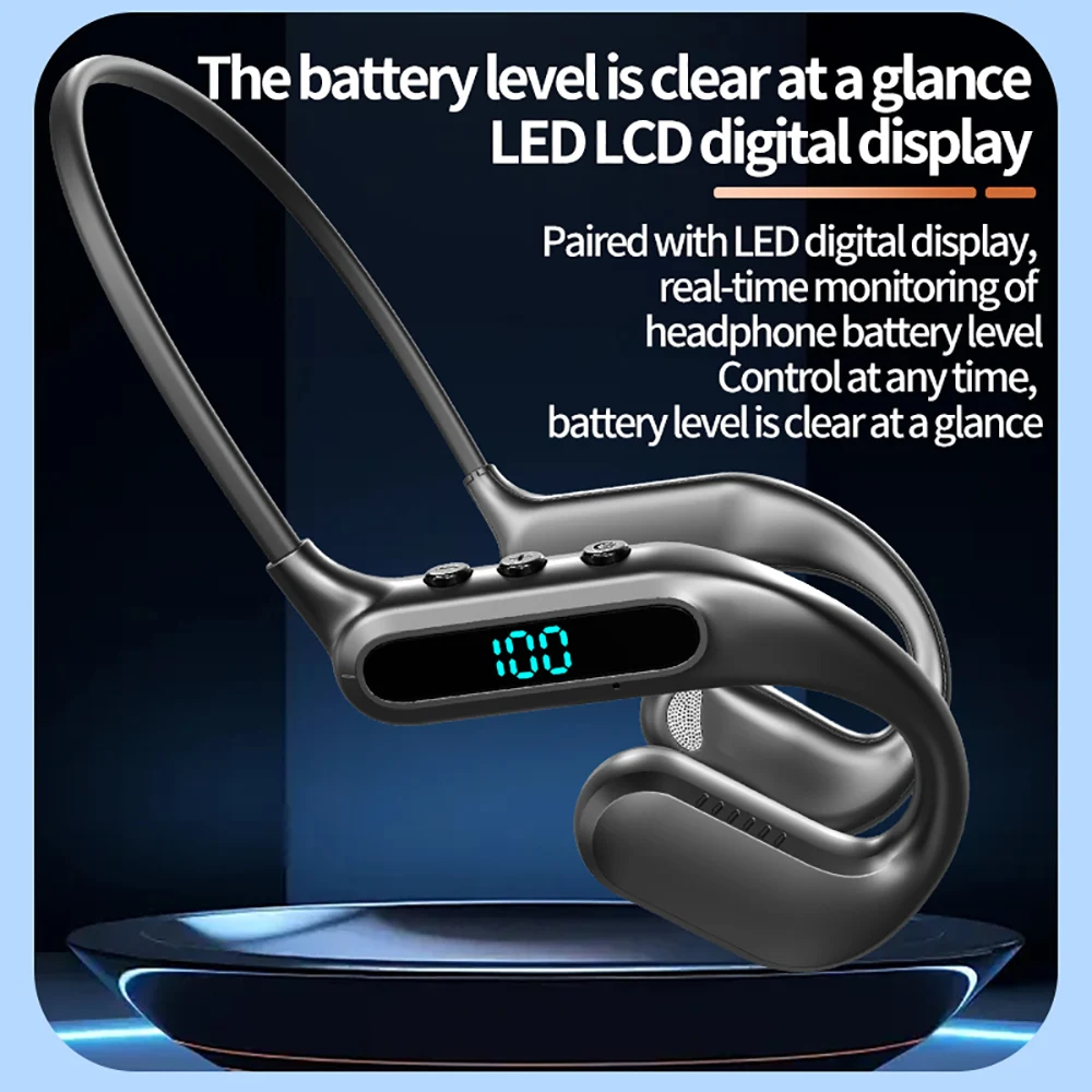 سماعات KEBIDUMEI بلوتوث 6.0 بت - مراجعة Open Ear Air Conduction Headphones وسعره