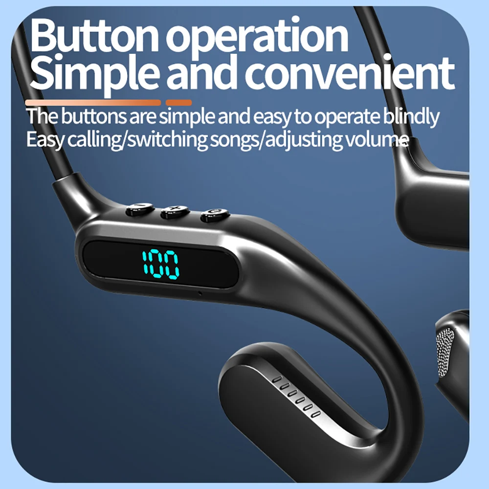 سماعات KEBIDUMEI بلوتوث 6.0 بت - مراجعة Open Ear Air Conduction Headphones وسعره