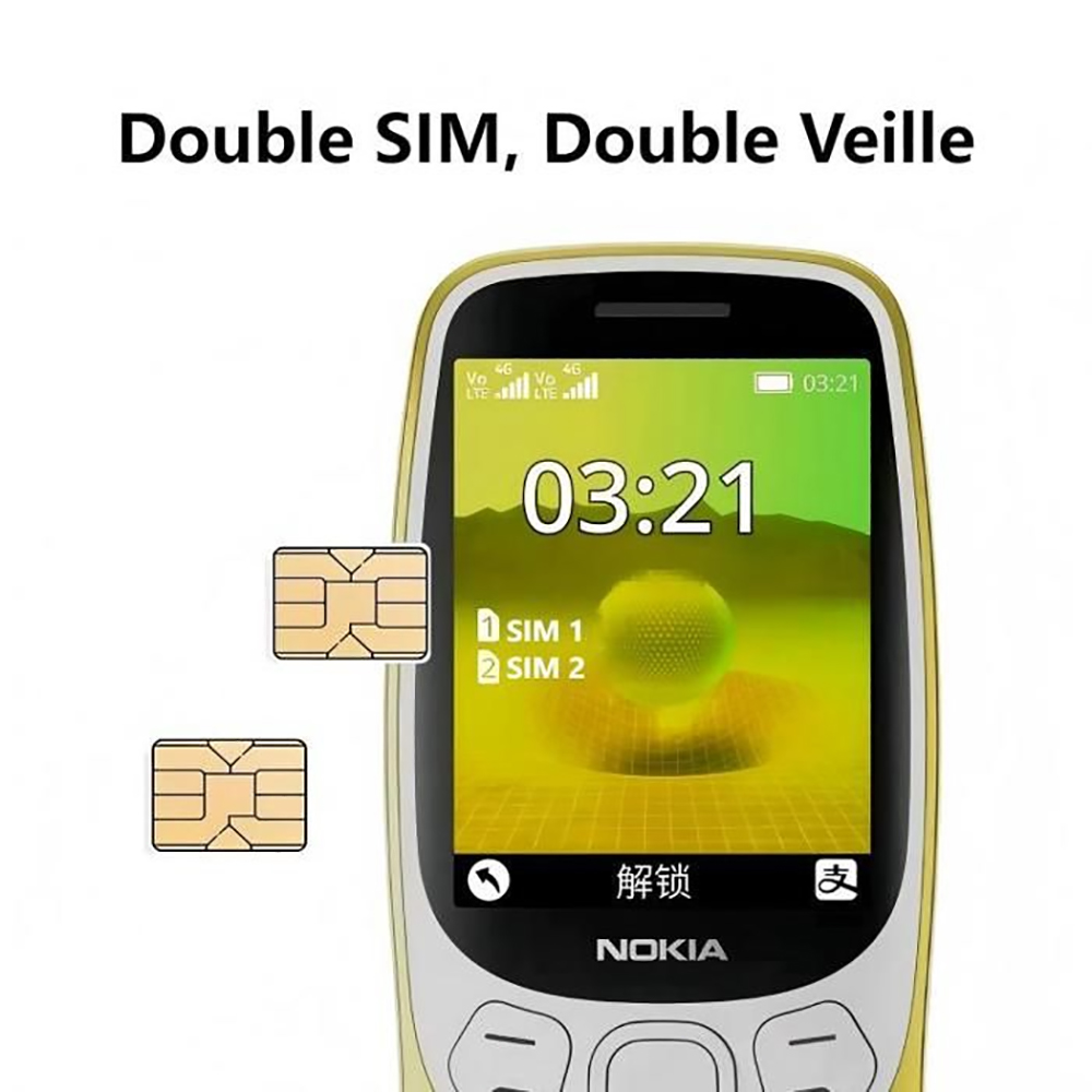 هاتف نوكيا 3210 4G بشريحتين، ب - مراجعة Cameras وسعره