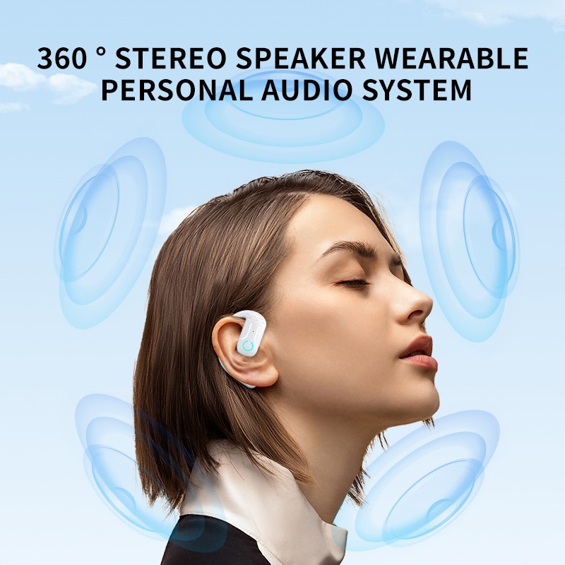 سماعة بلوتوث 5.4 لاسلكية مفتوح - مراجعة Open Ear Air Conduction Headphones وسعره