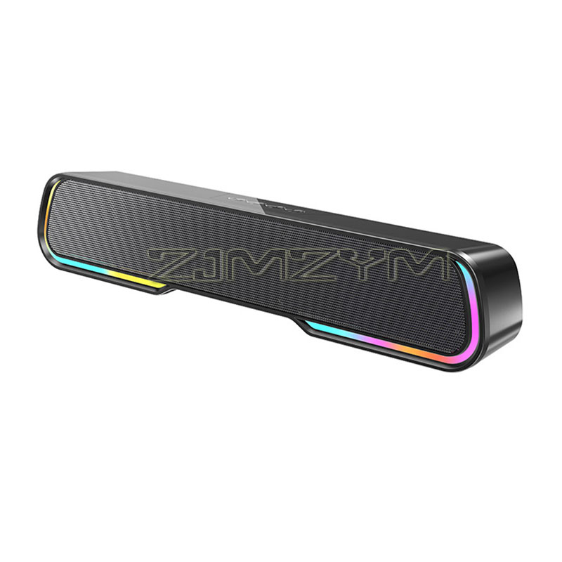 مكبرات صوت بلوتوث مع إضاءة RGB - مراجعة Rgb Computer Soundbar For Pc وسعره