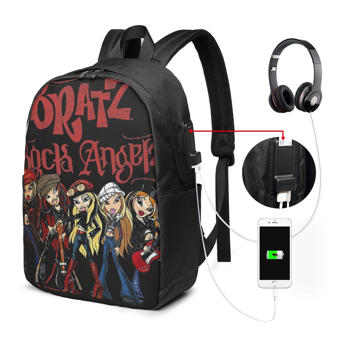 حقيبة ظهر من Bratz Rock Angelz - مراجعة Laptops وسعره