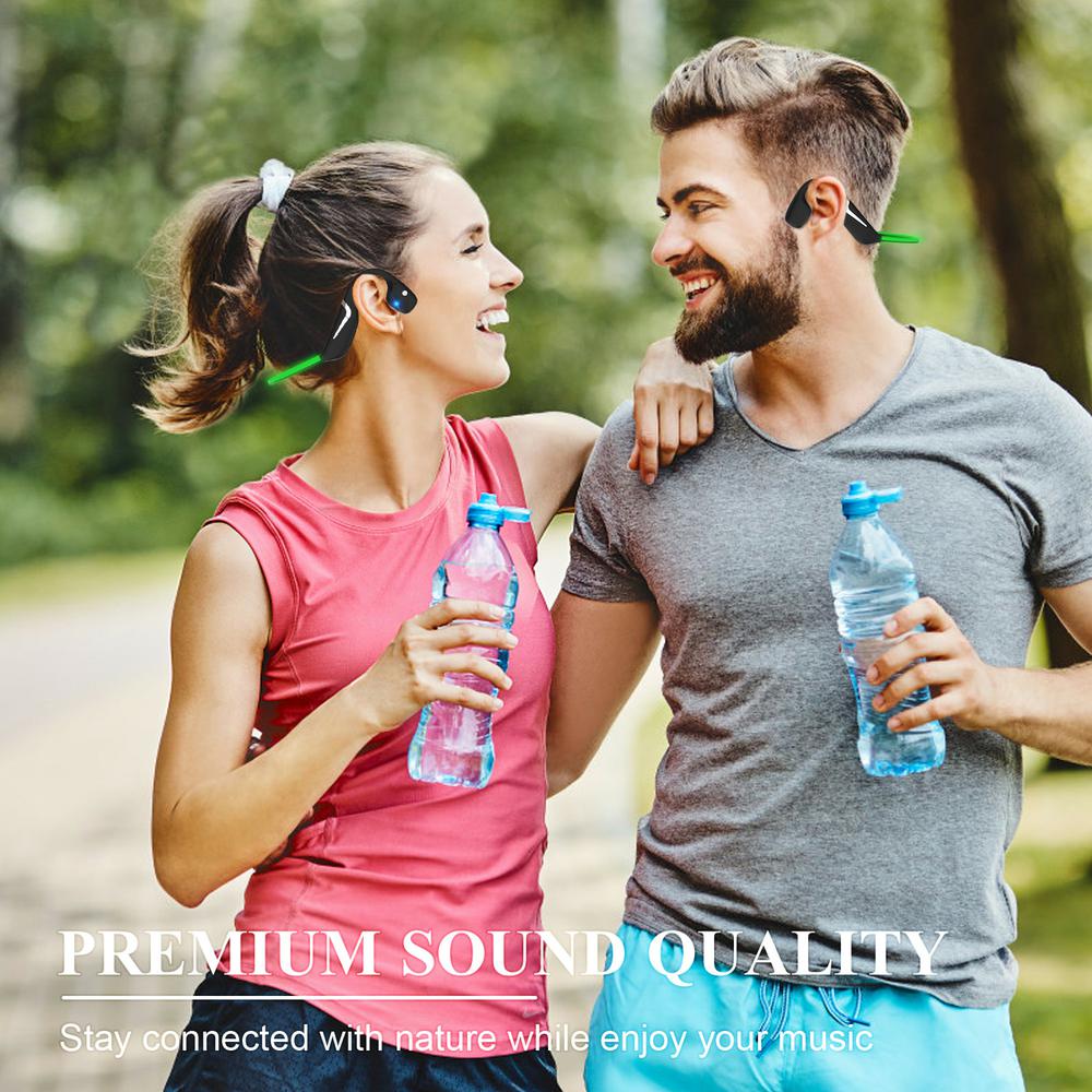 سماعات رأس رياضية DV68 Pro بتق - مراجعة Bone Conduction Running Headphones وسعره