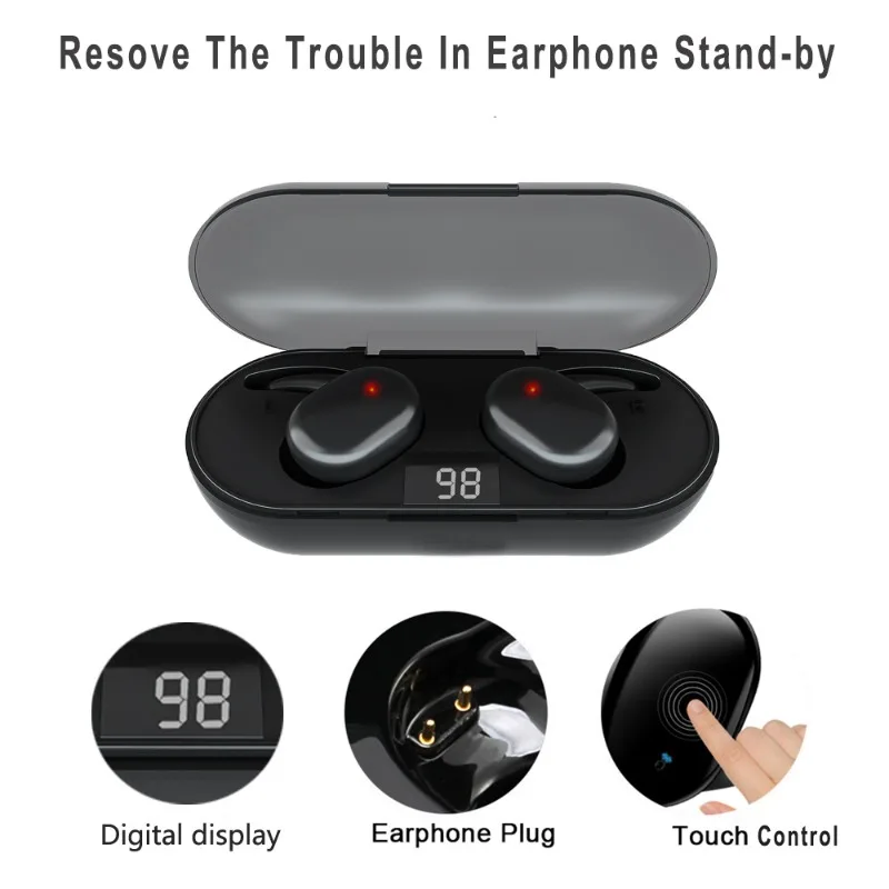 سماعات أذن بلوتوث لاسلكية TWS  - مراجعة Tws Earbuds Bluetooth 5.3 وسعره